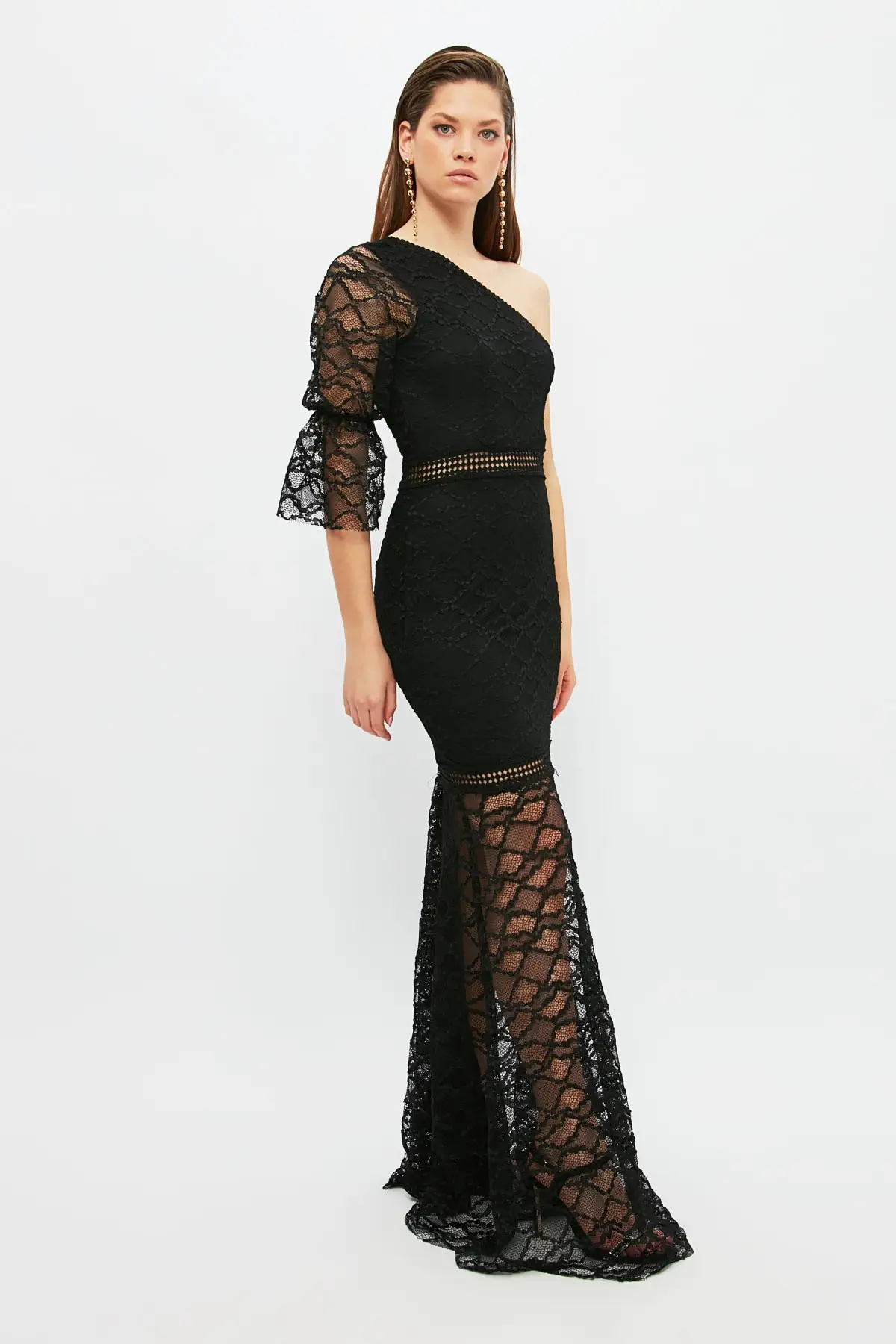 

Кружевное платье Trendyol TPRSS20EL0769