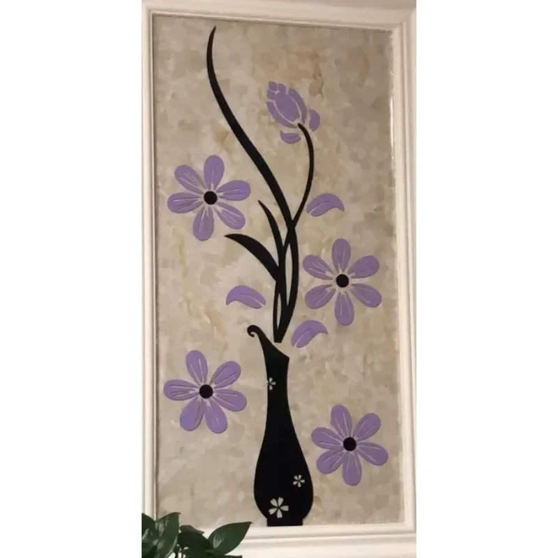 Роскошные акриловые вазы 3D наклейки на стену сделай сам мультяшный цветочный фон