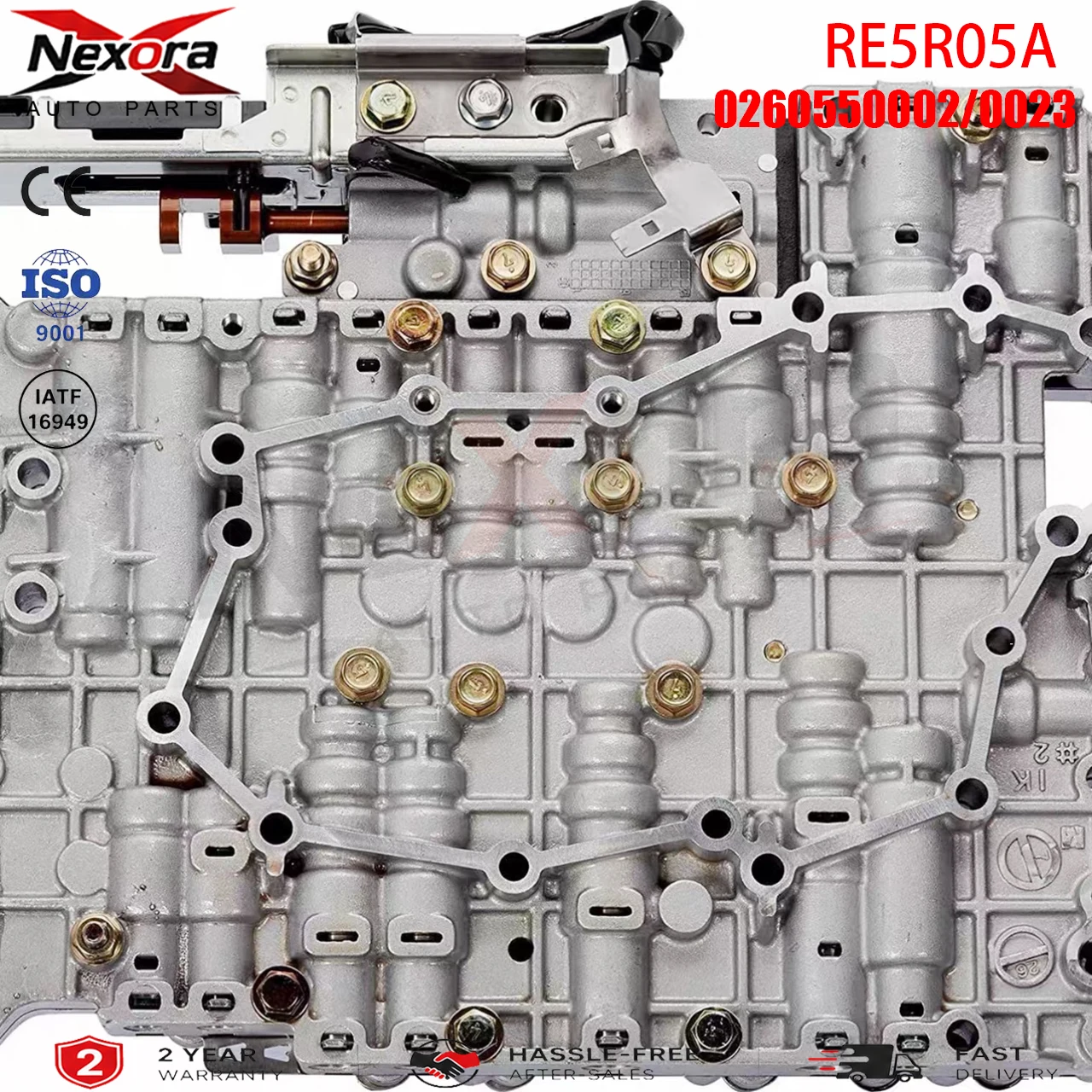 Фото Высококачественный соленоид блока клапанов трансмиссии RE5R05A TCM 0260550002 P637409 Мехатронический блок управления для Nissan Infiniti FX35 №5