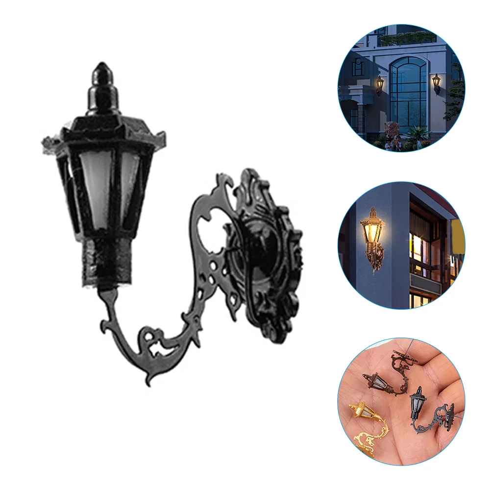 

6 шт., декоративные настенные светильники для кукольного домика