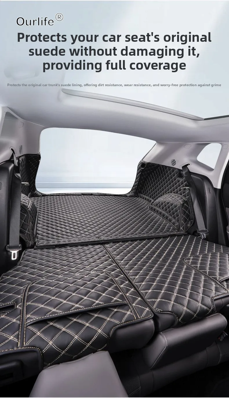 Фото Для Toyota RAV4 XA60 2026 2027: Коврик в багажник, защитный вкладыш из кожи для пола, аксессуары, коврики-вкладыши №3
