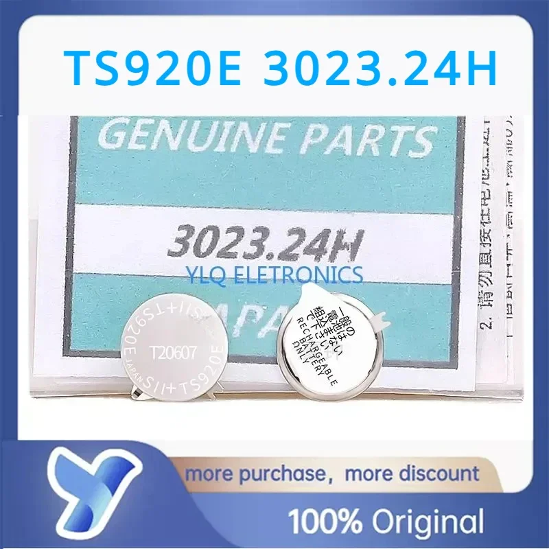TS920E 3023.24H 3023-24H 3023 24H Часы Seiko Кинетическая энергия Перезаряжаемая батарея для V172 V173