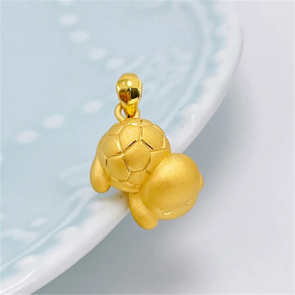 Подвеска в виде черепахи желтое золото 999 пробы 24 К 1 81-1 85 г