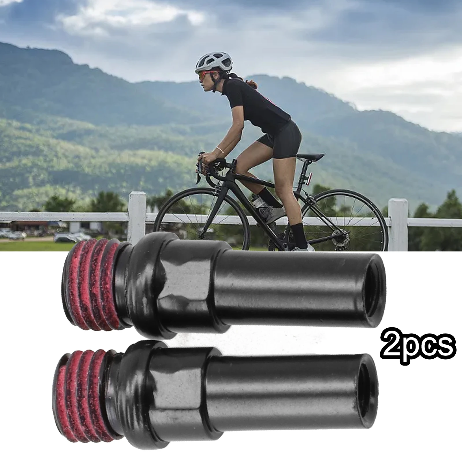 

2pcs Bike Brake Column M10V Brake Column Screw V Brake Screw Seat Mountain Bike V Brake Column Front Fork V Brake Column Seat