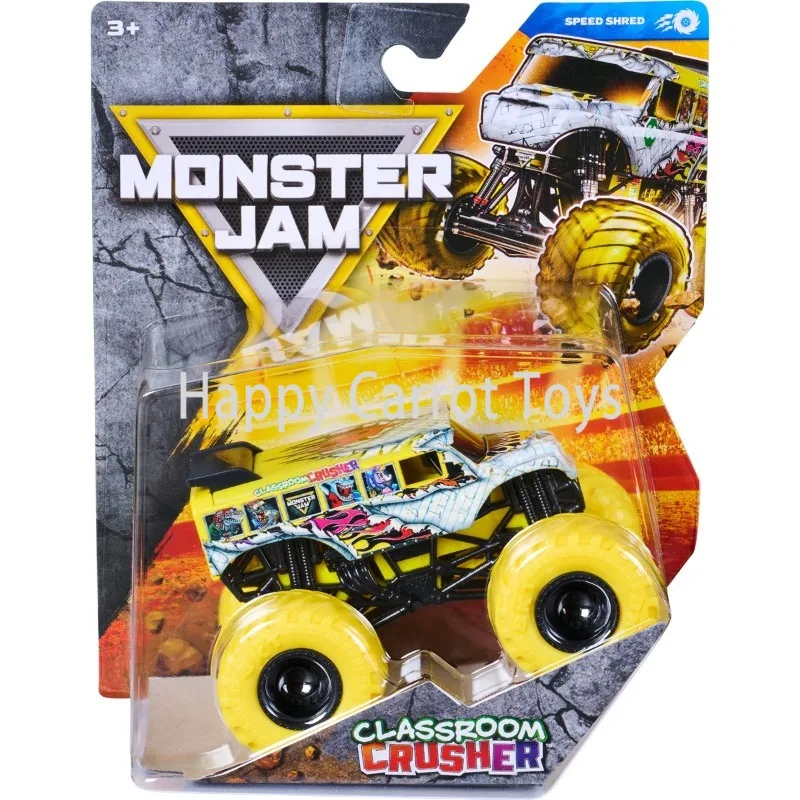 Фото Оригинальные модели Monster Jam 1:64: Monster Truck Series 46 Grave Digger, Megalodon, El Toro Loco, JCB, DIGatron. Коллекционные машинки из сплава, подарки, игрушки. №4