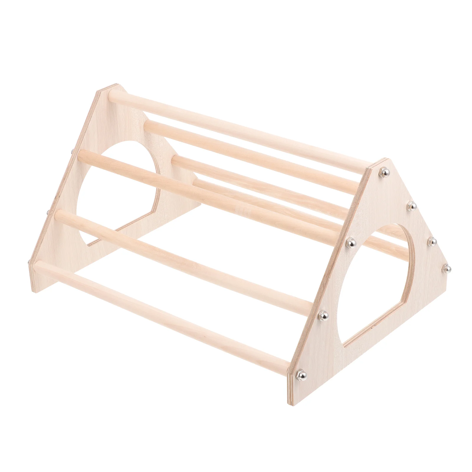 

1Pc Professional Wood Chicken Stand Wooden Hen Stand Pet Balancing Stand