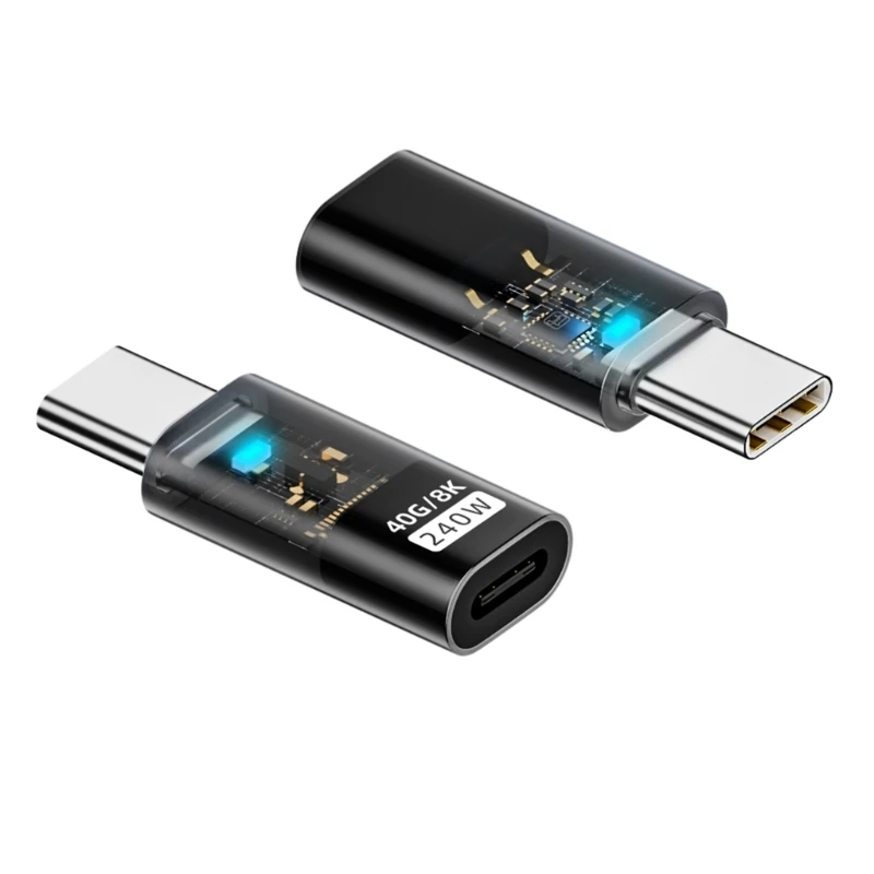 Адаптер USB C к типа 100 Вт гнездовой преобразователь заряда передача данных 40 Гбит/с