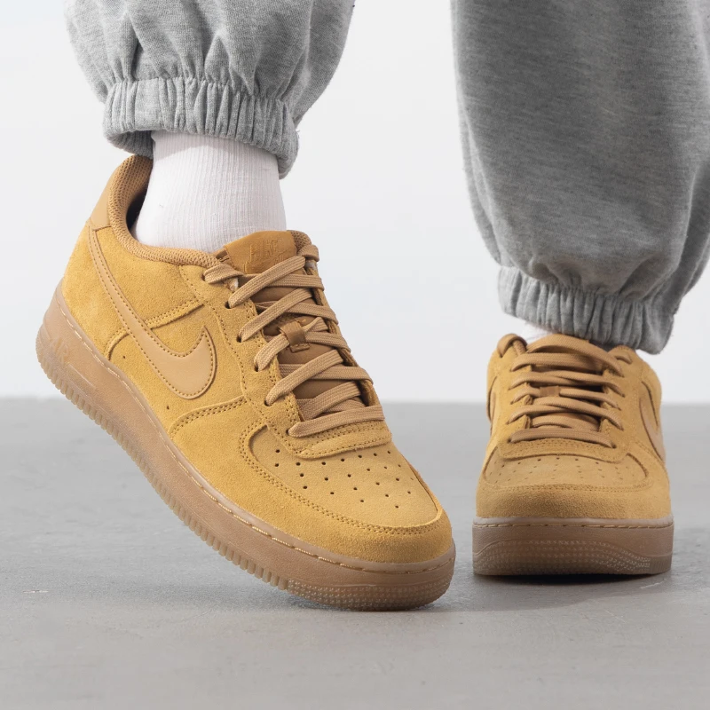 Sneakers Women's Shoes Genuine Goods 2024 Autumn and Winter New Air Force No. Sports Casual Children's Hq7476