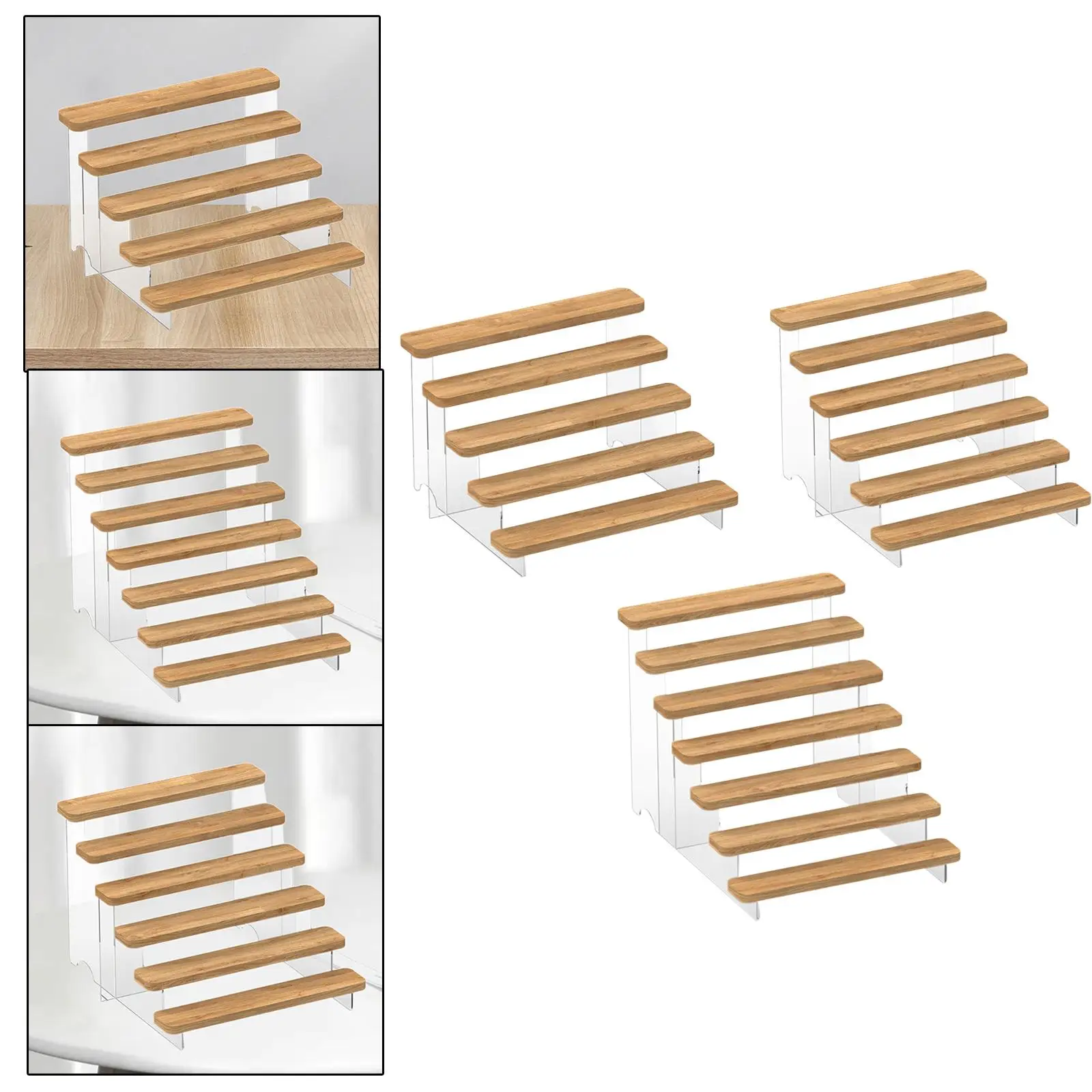 Акриловая витрина для подъема акриловая подставка деревянная ювелирных изделий