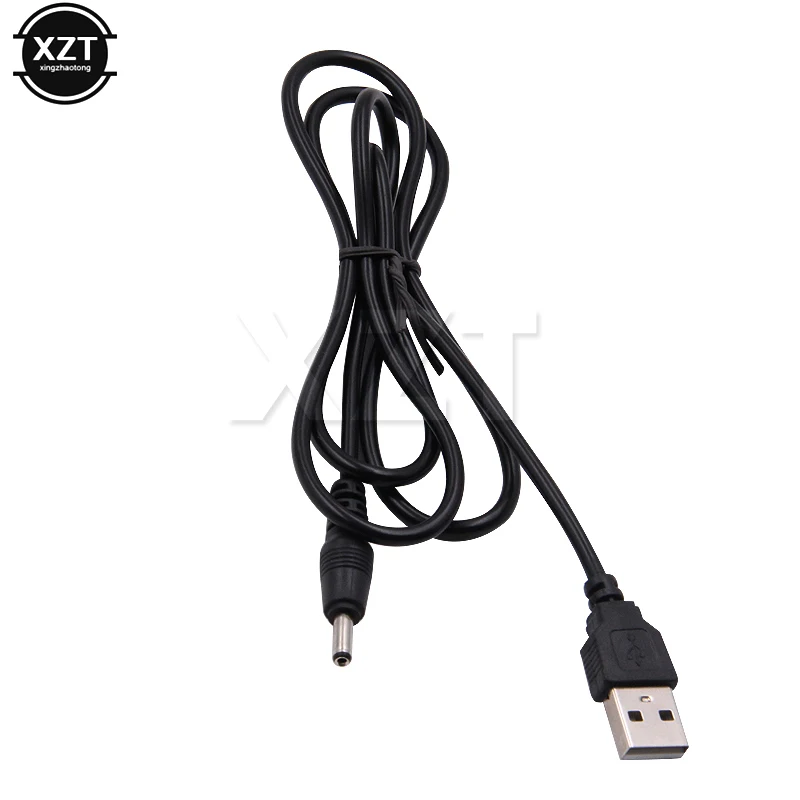 

1PC New Power Cord Usb 2.0 A Male To 3.5x1.35mm 3.5mm Copper Plug Barrel Jack 5V DC Power Supply Cord Adapter Charger Cable