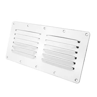 boat air vent stainless steel rectangular marine stamped louvered vent boat rectangular stamped louvered air cabin vent grill