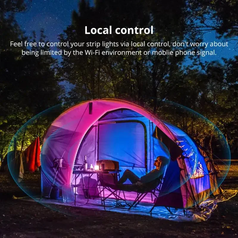 SONOFF L3 Умный дом Светодиодная лента Wi-Fi 5M Гибкая светодиодная лампа RGB