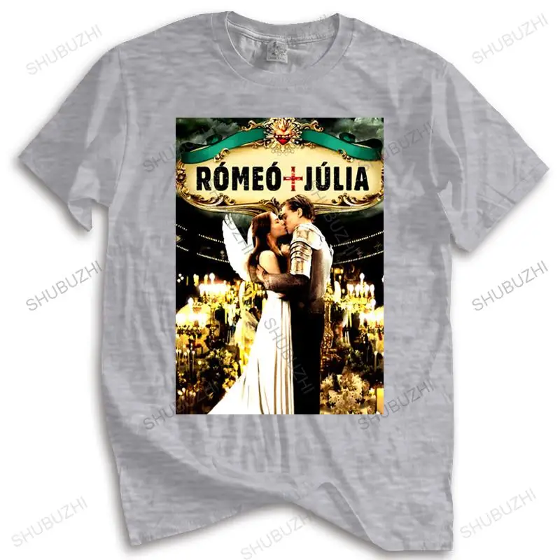 

Mens summer cotton tshirt loose tops Romeo & Juliet T-shirt Cotton Short Sleeve unisex t-shirt teenagers cool tops