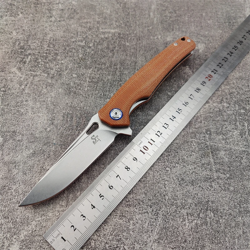 Складной нож для повседневного использования с рукояткой и шарикоподшипником -