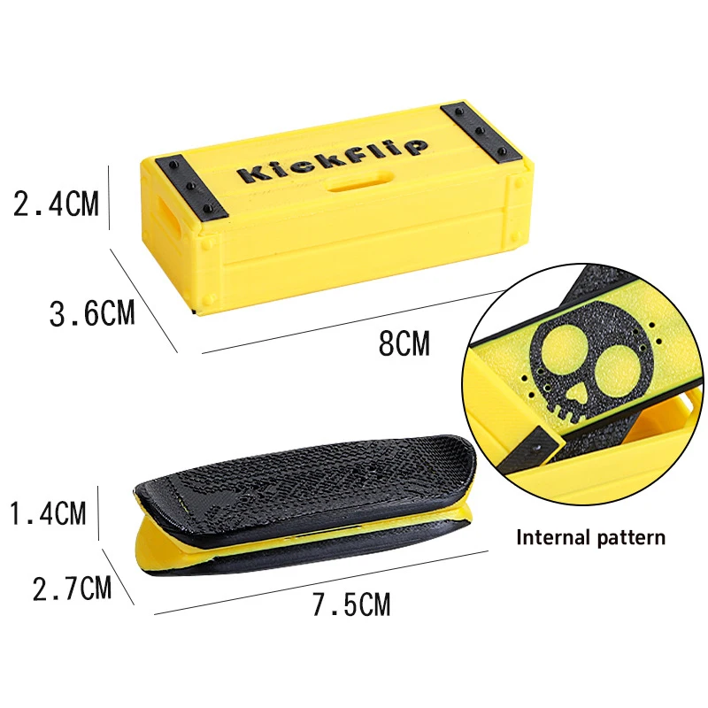 

Магнитные мини-скейтборды из металла