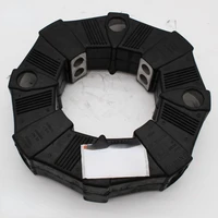 factory price flexible natural rubber 250a shaft coupling