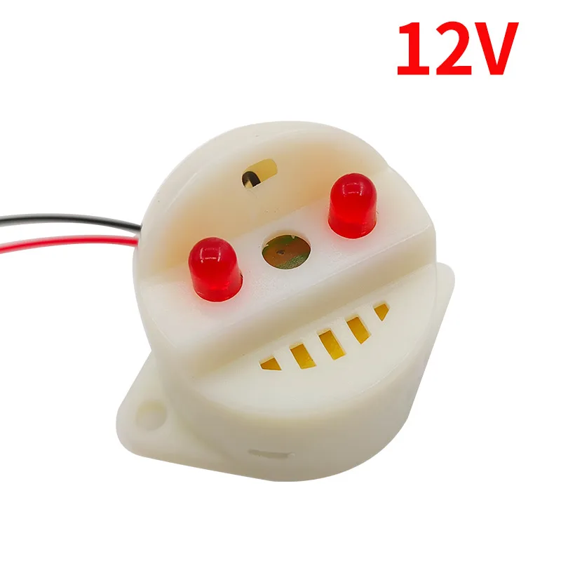 

Электронный зуммер с высоким децибелем 12-24 В, зуммирующий сигнал, звук и яркость