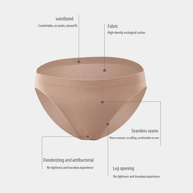 Сексуальное женское нижнее белье из нейлона и спандекса Трусики с высокой вилкой
