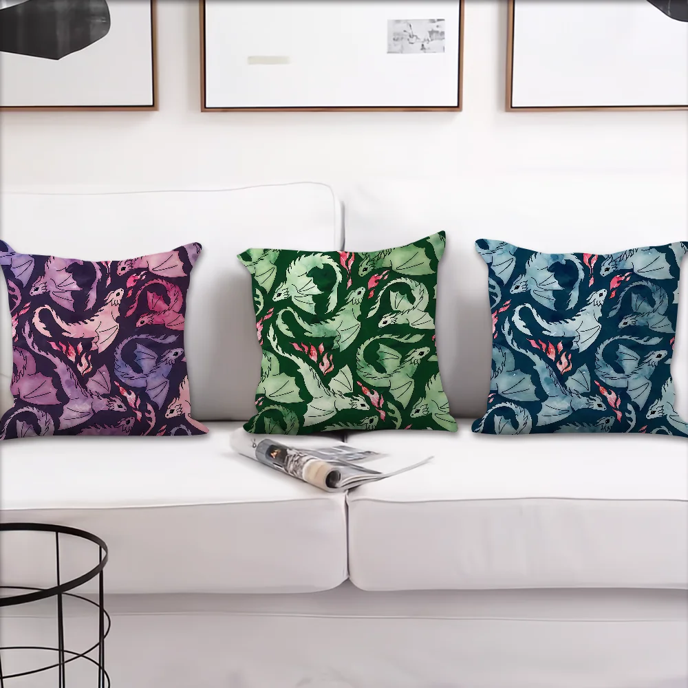 Фото Dragon Star cushion cover Pillow Cover Decoration Room Home Sofa living Office Car Nordic Simplicity №4