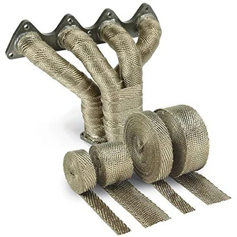 5/10/15 м мотоциклетный глушитель тепловая пленка лента из базальтового волокна для