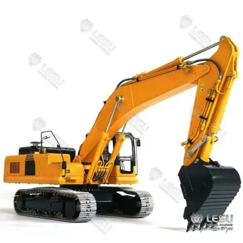 Фото Игрушки 1/14 Lesu Ac360 RC Гидравлический экскаватор с металлической окраской в желтом корпусе Насос со звездочкой Землеройной экскаватор Thzh0900-Smt2 №2