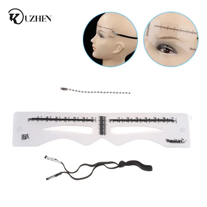 

12Pcs DIY Eyebrow Shaper Template Eyebrow Grooming Shaping Stencil Kit Brow Stencils Card Makeup Tools
