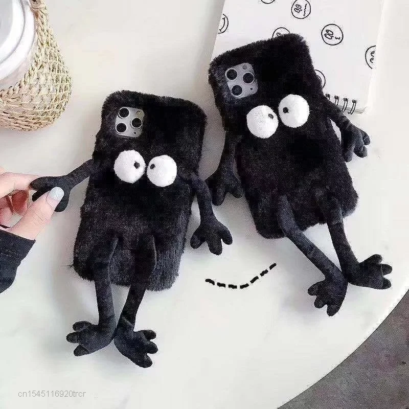 

fairydust plush carton cute coque iphone case for iPhone 13 12 11 pro max xs x xr 7 8 plus 6s se 2020 soft cover cases