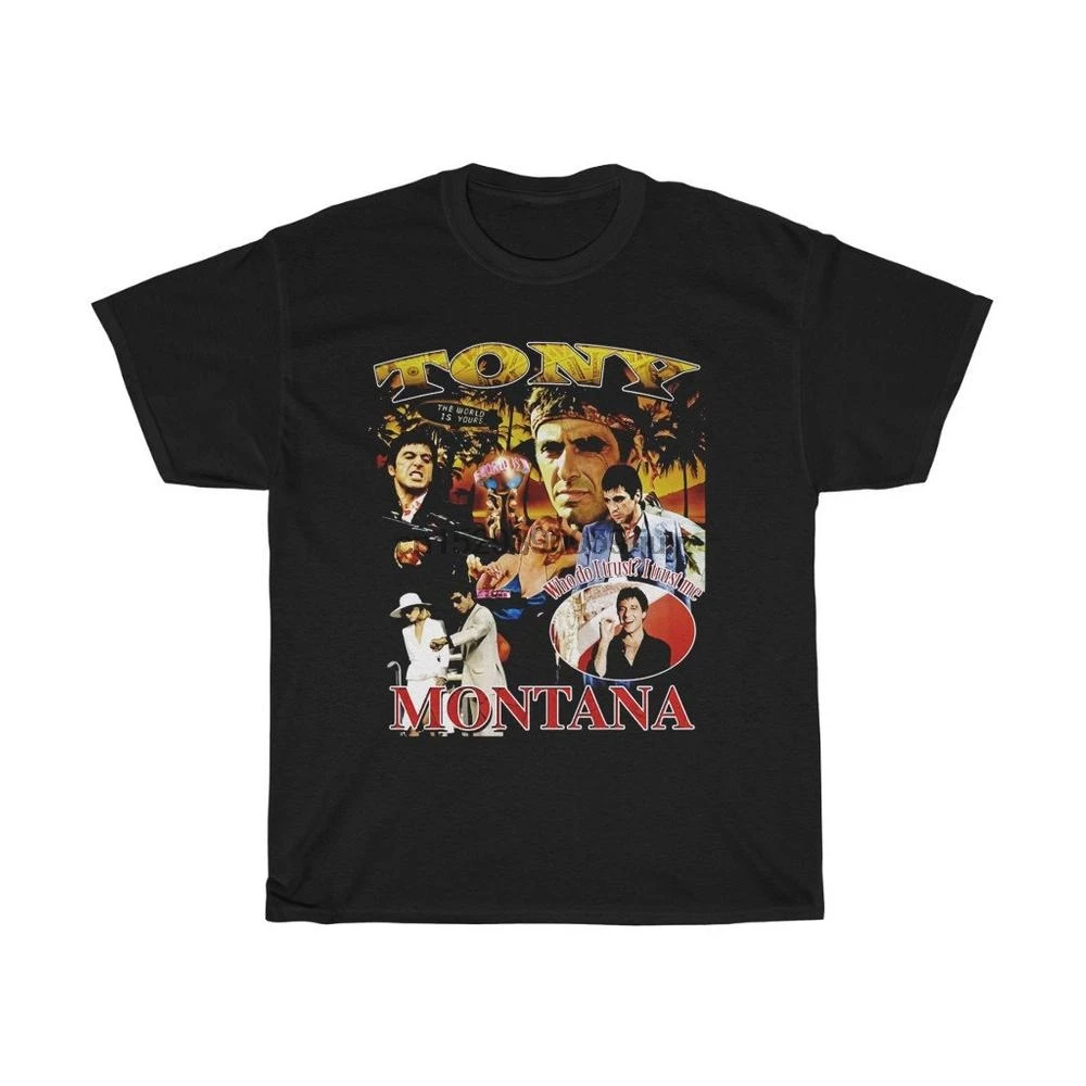 

Tony Montana Scarface Unisex Heavy Cotton Tee