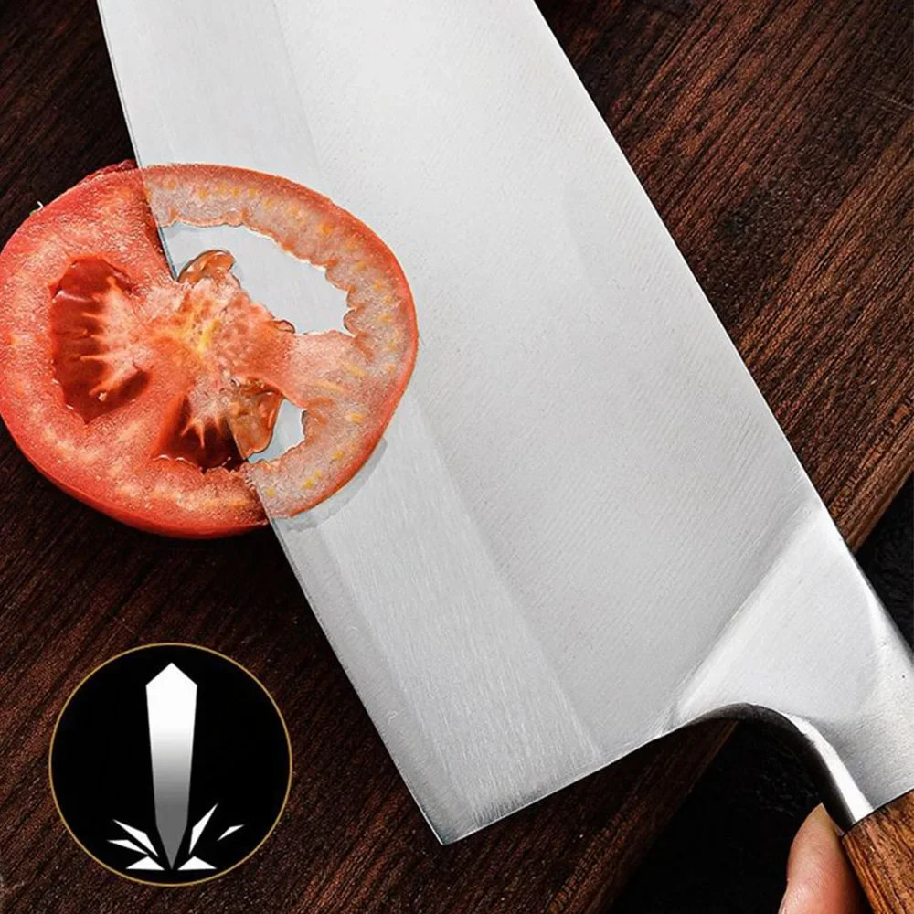 Измельчивание мяса китайский мясной нож кухонные инструменты с деревянной