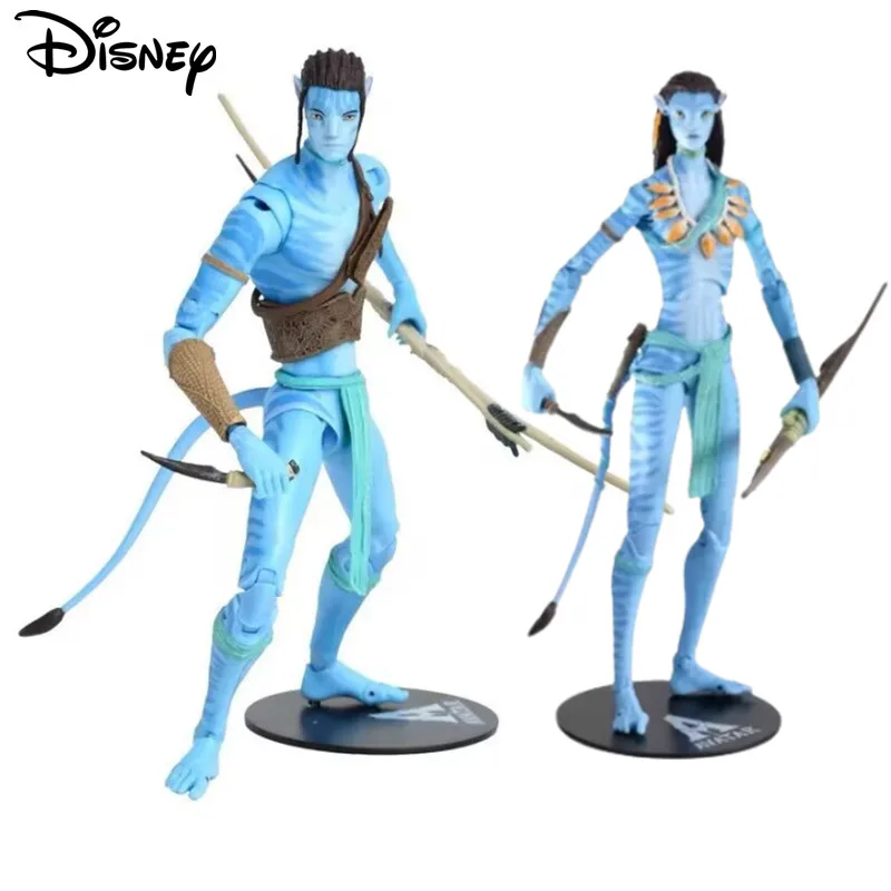 

Disney Avatar Figure Mcfarlane Avatar Jake Sully Neytiri Colonel Miles Quaritch Movie Collectible Action Figures Pvc Toys Gifts