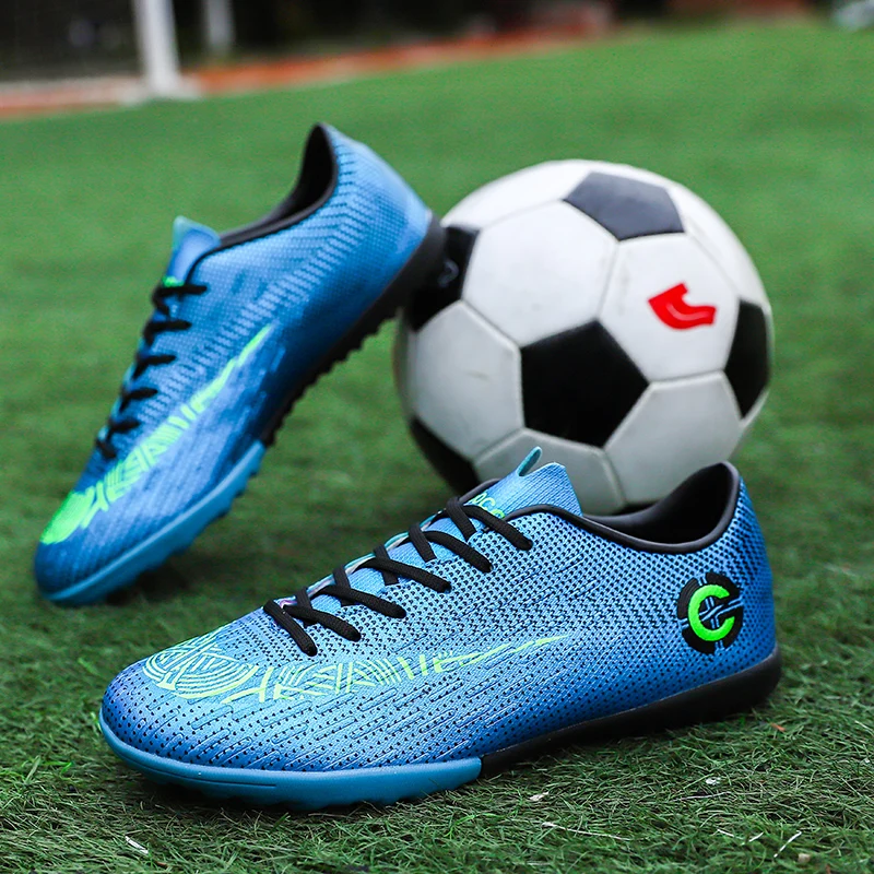 Men's Football Boots Low Top Adult Football Boot Antiskid Training Five-a-side Football Boot Children's Football Sneakers