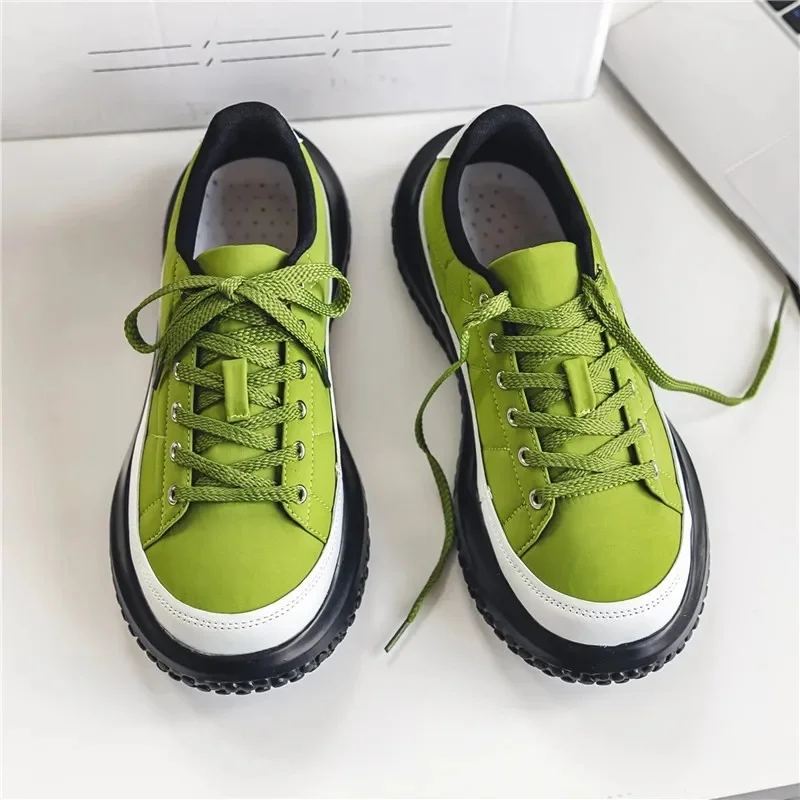 

Men's Shoes Broad Ugly Cute Boots Comfortable Non-slip Wear Resistant Fashion Sneakers Spring Retro Canvas Shoes Large Toe Cap