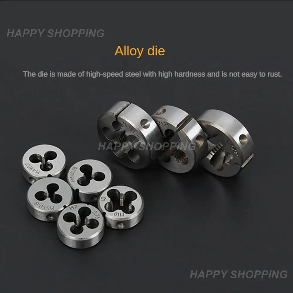 

Right Hand Thread Die M1 M2 M3 M4 M5 M6 M7 M8 M10 M12 M13 M14 M16 Metal Thread Tool Metric Thread Die