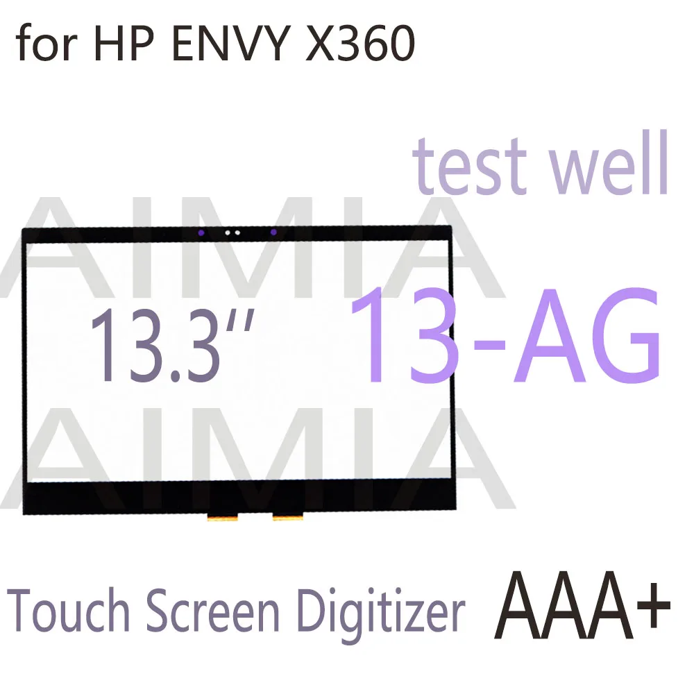 

13.3" Digitizer for HP ENVY X360 13-AG Touch Screen Digitizer Glass Panel for 13-ag0006ur 13-ag0010ur 13-ag0020ur 13-AG Series
