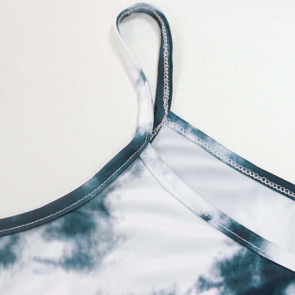 Plus Size Women Sets Solid Shirts And Tie Dye Print Dresses 2022 Summer Fashion Two Piece Set Sexy Female Casual Club Outfits