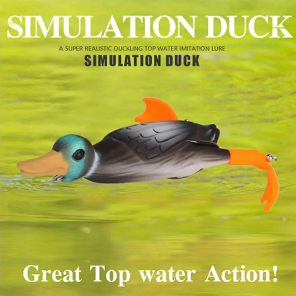 Искусственная приманка с пластиковой поверхностью бионическая пропеллером