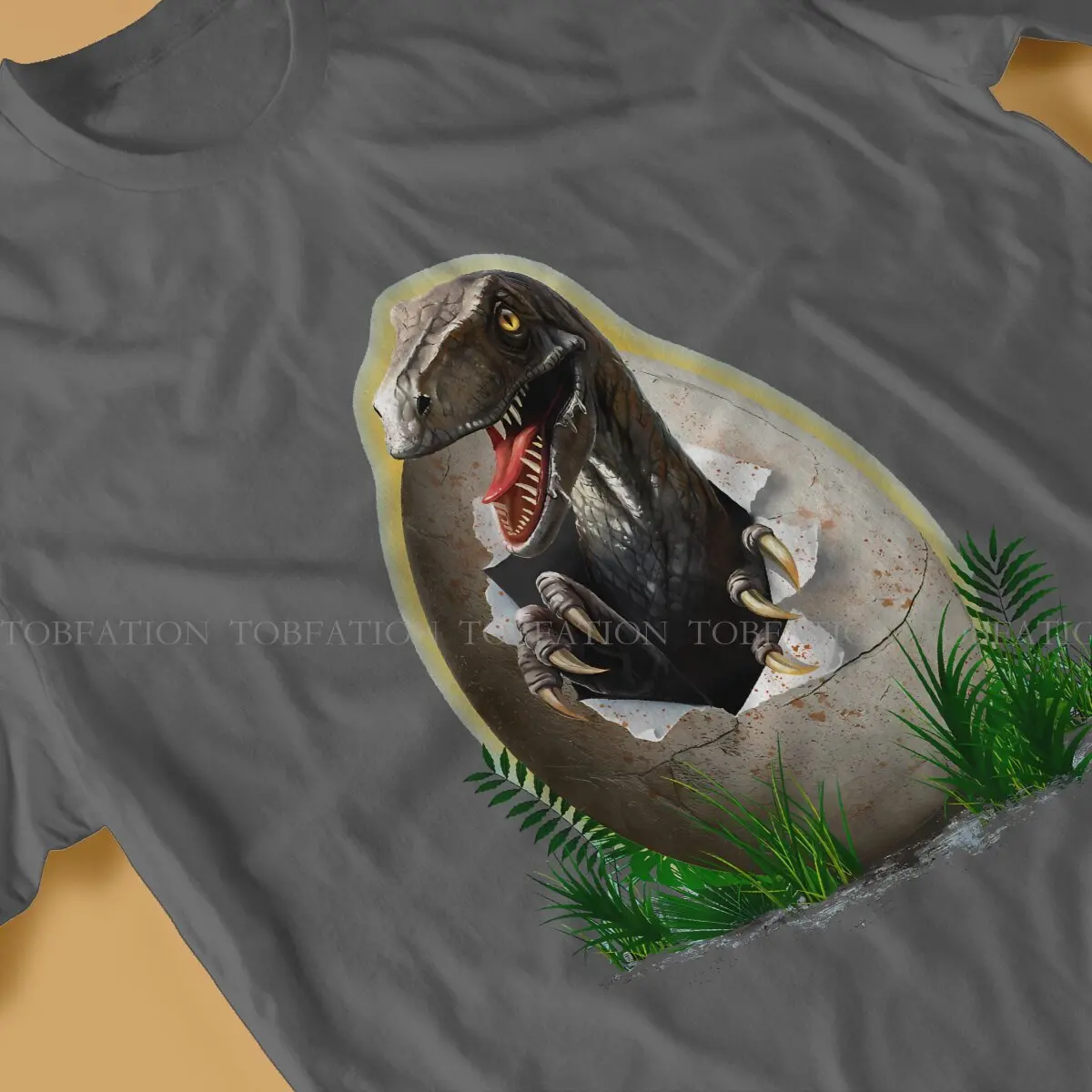 Футболка Raptor Egg Graphic топы в стиле фильма Парк Юрского периода футболка для отдыха