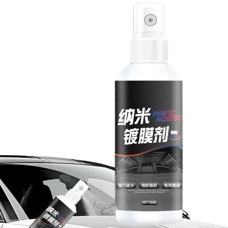 

Car Ceramic Coating Spray Rapid Ceramic Paint Sealant Hydrophobic Formula And Uv Protectant Ceramic Spray For Car Long Lasting