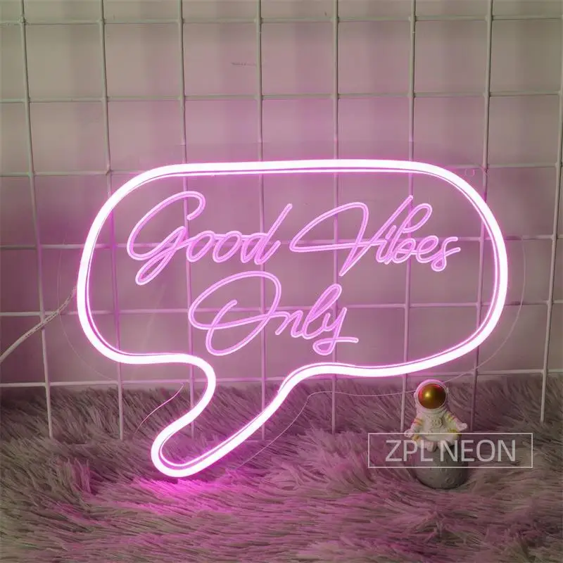 

Good Vibes Only Neon Light Sign 3d Engraving Neon Sign Led Light Ins Home Decor Room Art Wall Decor Bedroom Personalized Gifts