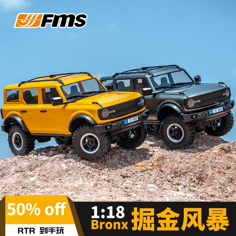 

FMS 1:18 RC Remote Control Off-road Vehicle Climbing Car Toy Electric Car Like Real Car Model Carro De Controle Remoto Kids Toys