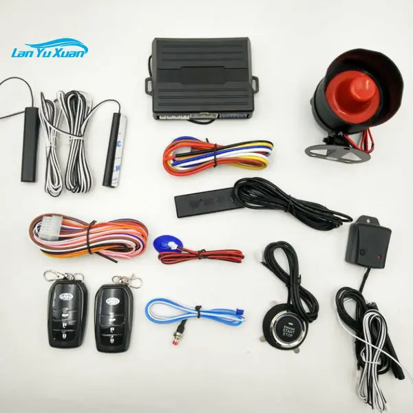 

Cell phone Car Keyless Entry System Alarm smart key car alarm with engine start stop app control central lock or unlock