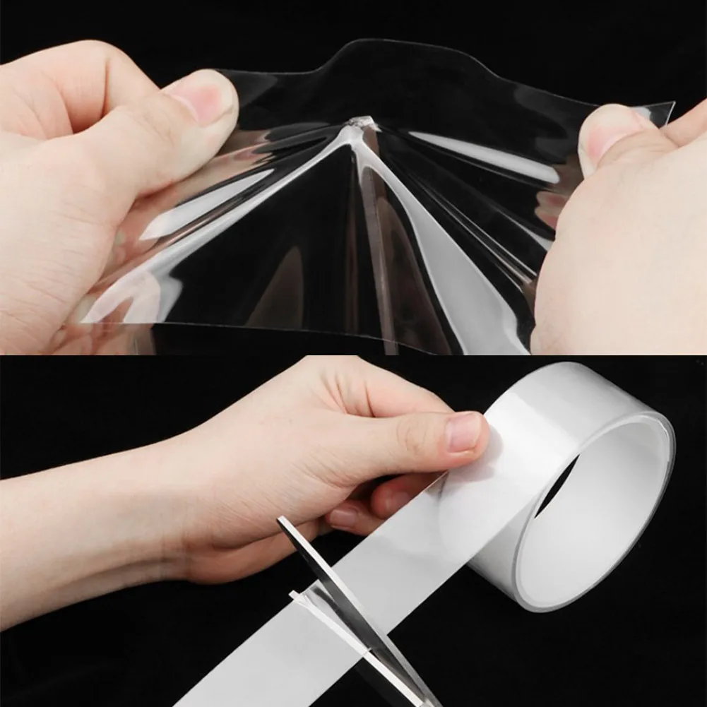 1 рулон 5 см прозрачная защитная полоса от царапин дверная клейкая для