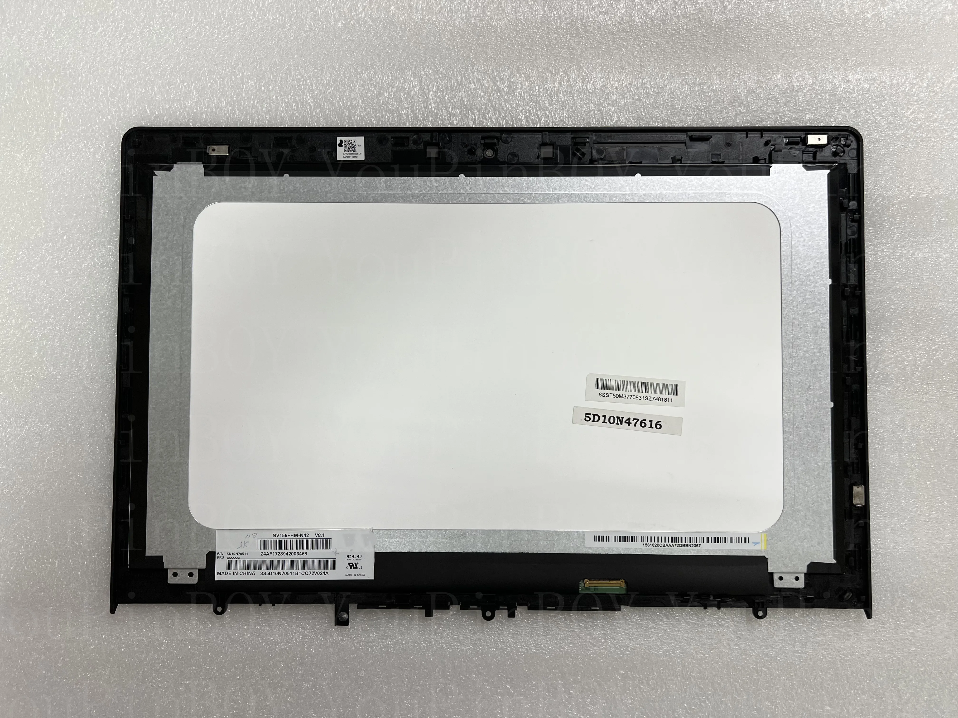 15 6-дюймовый ЖК-экран в сборе со стеклянным экраном не сенсорный 5D10N47616 FHD