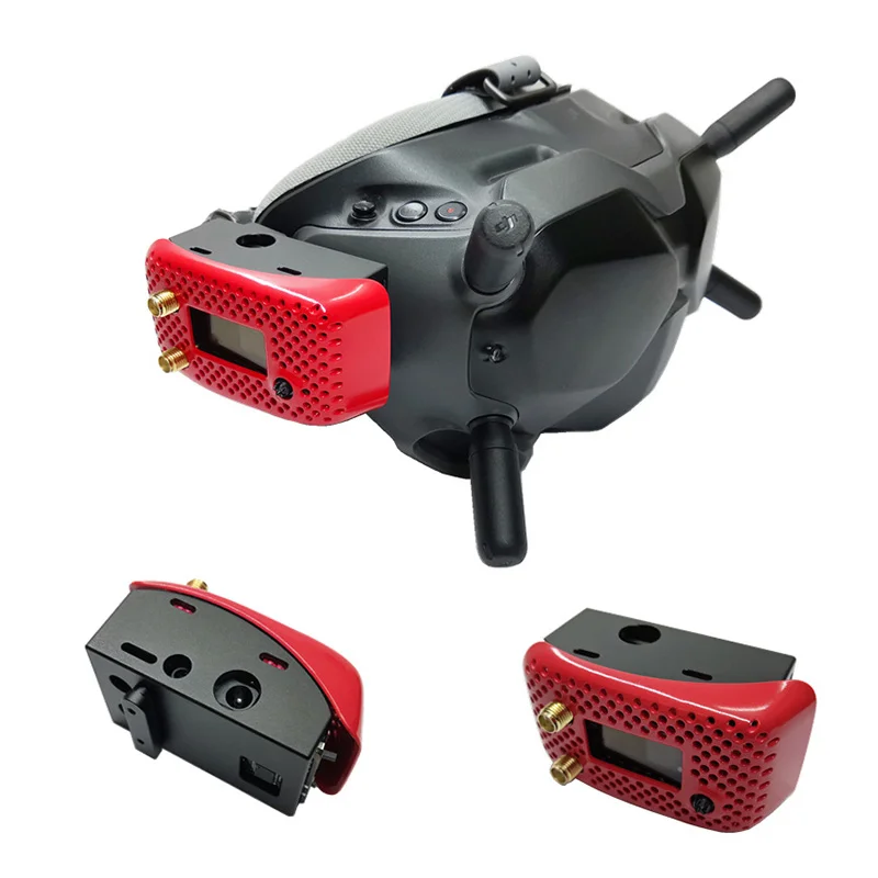 

CNC Detachable Aluminum Case 58x36x25mm for DJI Goggles Analog Adapter