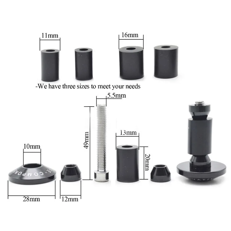 Задняя крышка ручки мотоцикла виброзаглушка для 65 85 125 200 250 300 350 400 450