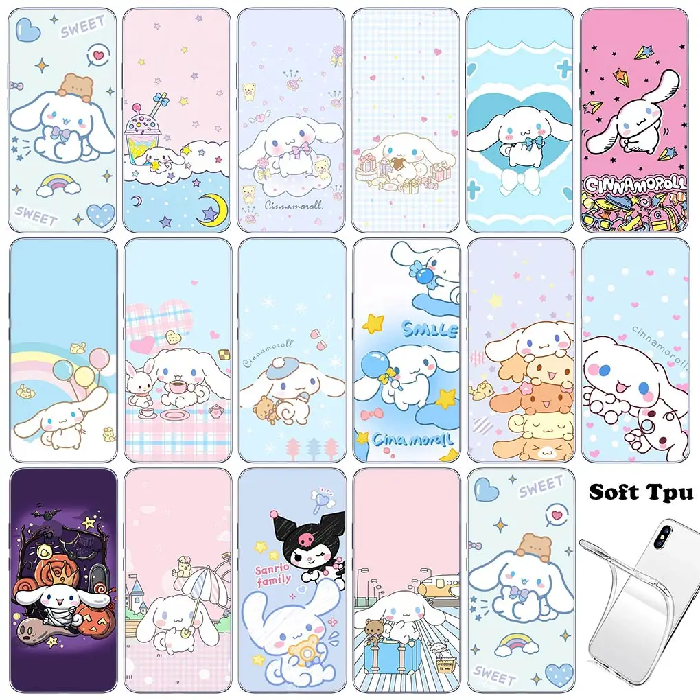 Постер Cinnamoroll Wallpaper Coque Чехол для телефона Samsung Galaxy A04 A14 A23 A34 A54 M23 M33 M52 M53 M30S M31 M51 M21