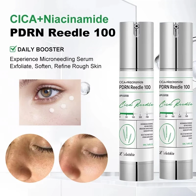 Фото Эссенция CICA+ с ниацинамидом и PDRN: нежное восстановление, длительное увлажнение, гладкость кожи, улучшение текстуры и мягкости кожи. №1