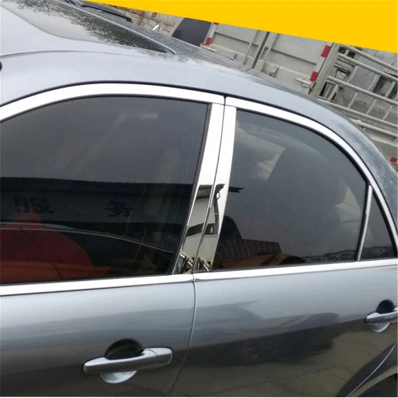 

WELKINRY for Mazda6 sedan GG 1st generation 2003-2008 Mazda Atenza M6 car body window central middle B C column pillar post trim