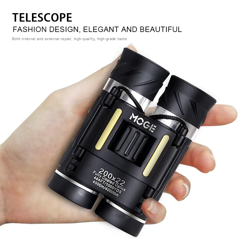 

200x22/100x22 Professional HD Telescope 30000m Phone Binoculars High Magnification Micro Night Vision Telescope for Camping