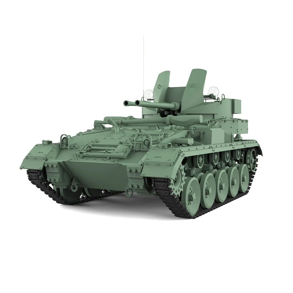

Pre-sale 7! SSMODEL 72517 V1.7/64517 V1.7/56517 V1.7 1/72 3D Printed Resin Model Kit US Twin Gun Motor Carriage M19A1 SPAA